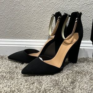 Black heels